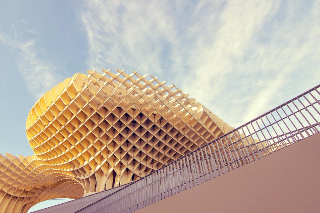 Brown Metal Building in seville